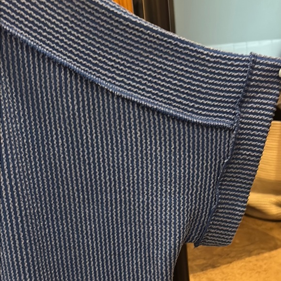 CHIC SOUL Blue V-Neck Knit Top NWOT - Picture 4 of 5